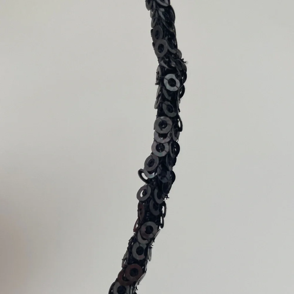 5003. Cära New York Chic Black Headband with Gem Accents